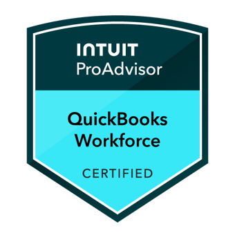 QuickBooks Workforce Certification badge